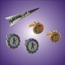 Cufflink - Printed Logo with Epoxy (1.2mm)